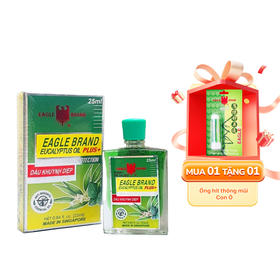 Dầu khuynh diệp Eagle Brand Eucalyptus Oil Plus+ (25ml)