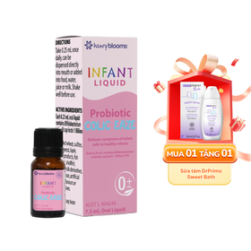Thực phẩm bảo vệ sức khoẻ Henry Blooms Infant Liquid Probiotic Colic Eaze2 (7,5ml)