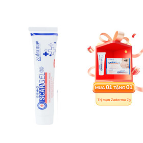 Gel mờ sẹo Zaderma Scar Gel 7D (20g)