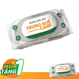 Khăn Giấy Ướt Mini Trung Sơn Care (Bịch 20 tờ)