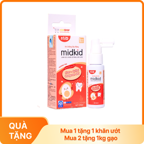 Xịt chống sâu răng midkid hương táo (20ml)
