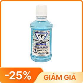 Nước súc miệng Mondahmin Total Care Alcohol Free 300ml
