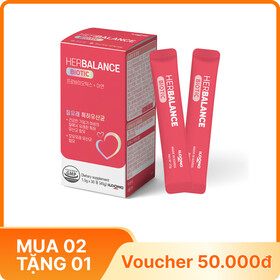 Thực phẩm bảo vệ sức khoẻ Herbalance Biotic Ildong hỗ trợ cải thiện rối loạn tiêu hoá (Hộp 30 gói)