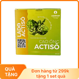 Lado Actisô Cao Ống Actisô hỗ trợ bảo vệ gan, giải độc gan (Hộp 10 ống)