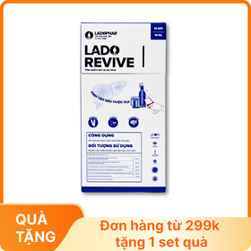 Lado Revive hỗ trợ giải độc gan, bảo vệ gan (Hộp 10 gói)