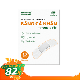Băng Cá Nhân Trong Suốt Trung Sơn Care - 10 Miếng