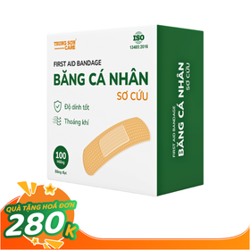 Băng Cá Nhân Sơ Cứu Trung Sơn Care - 100 Miếng