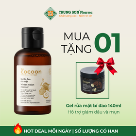 Gel rửa mặt Bí Đao Cocoon làm sạch sâu bụi bẩn và dầu thừa (chai 140ml)