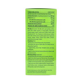 CALCIUM SOFTGEL - viên Phòng loãng xương (Hộp 100 viên)