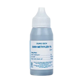 Dung dịch sát khuẩn Xanh Methylen 1% Phương Nam sát khuẩn, điều trị nhiễm virus ngoài da (20ml)