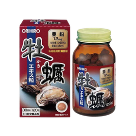 Orihiro New Oyster Extract hỗ trợ tăng cường sinh lý cho nam giới (120 viên)