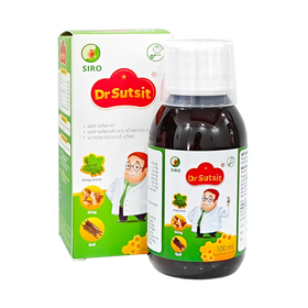 Siro Dr.Sutsit hỗ trợ giải cảm, giảm ho, giảm sổ mũi (100ml)