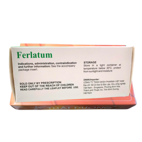 Thuốc Ferlatum Fol Italfarmco điều trị thiếu sắt