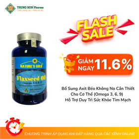 Thực phẩm bảo vệ sức khỏe FLAXSEED OIL 1000mg OMEGA 3.6&amp;9
