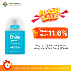 Dung dịch vệ sinh Chilly Protect kháng khuẩn xanh dương (200ml)