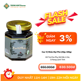 Cao Vị Nhân Đại Phú hỗ trợ cho phụ nữ mắc u xơ, u nang lành tính (100g)