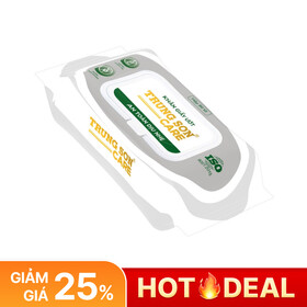 Khăn Giấy Ướt Trung Sơn Care (Bịch 80 tờ)