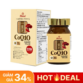 Thực phẩm bảo vệ sức khoẻ CoQ10 MAMORI hỗ trợ tốt cho tim mạch (Hộp x 60 viên)