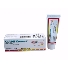 Kem bôi GANIKDERMA tuýp 20ml hỗ trợ phục hồi da, giảm nguy cơ hình thành sẹo
