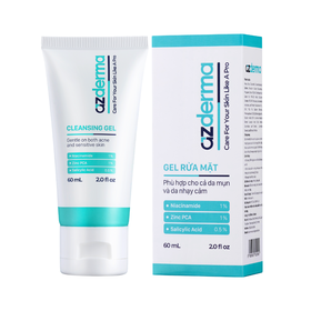 Sữa rửa mặt Azderma Cleansing Gel 60ml