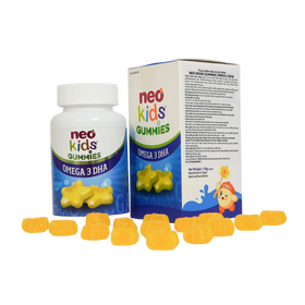 NEO KIDS® GUMMIES OMEGA 3 DHA - Hỗ trợ tốt cho mắt và não (60 viên)