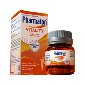 Thực phẩm bảo vệ sức khoẻ Pharmaton Vitality (Hộp 30 viên)
