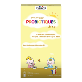 Vyphytokid Probiotiques drop - Hỗ trợ giảm các triệu chứng rối loạn tiêu hóa (10ml)