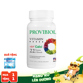 Thực phẩm bảo vệ sức khỏe Provibiol Vitamin (60 viên)