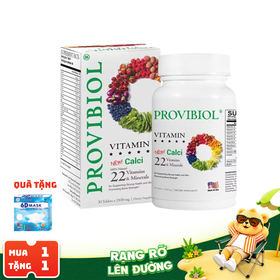 Thực phẩm bảo vệ sức khỏe Provibiol Vitamin (30 viên)