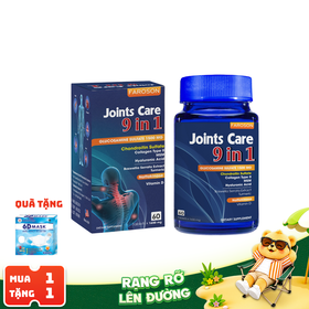 Thực phẩm bảo vệ sức khỏe Faroson Joints Care 9 in 1 (60 viên)