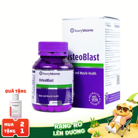 Thực phẩm bảo vệ sức khỏe Osteoblast - Hỗ trợ xương răng chắc khoẻ (60 viên)