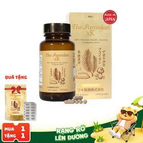 The Fucoidan xK - Viên uống tăng cường sức đề kháng cho cơ thể (Hộp 180 viên)