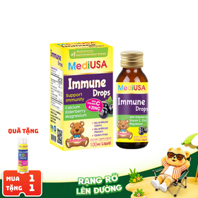 Thực phẩm bảo vệ sức khỏe MediUSA Immune Drops (100mL)