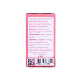 Keo ong xịt họng Tracybee For Kids 20ml hỗ trợ giảm đau họng cho trẻ
