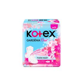 Băng vệ sinh ban ngày siêu mỏng cánh Kotex Gardenia Deo+ 23cm (8 miếng)