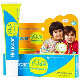 Gel Hiruscar Kids Formulation cải thiện sẹo, vết thâm cho bé (10g)