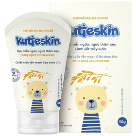 Kem bôi dịu da Kutieskin hỗ trợ làm dịu da, ngừa thâm sẹo cho bé (Tuýp 30g)