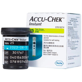Que thử đường huyết Accu-Chek Instant (25 que)