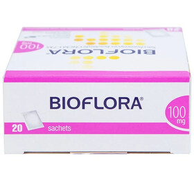 Bột pha hỗn dịch uống Bioflora 100mg phòng và điều trị tiêu chảy (Hộp 20 gói)