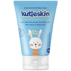 Kem bôi Kutieskin Atopic Dermatitis Baby Cream hỗ trợ da chàm sữa, dưỡng ẩm da cho bé (tuýp 30g)