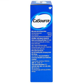 Viên sủi CalSource 500mg GSK
