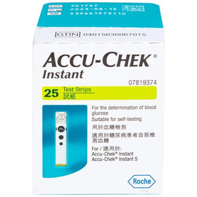 Que thử đường huyết Accu-Chek Instant (25 que)