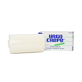 Băng keo lụa Urgo Crepe có độ dính lâu, dùng để băng các vết thương ngoài da (8cm x 4.5m)