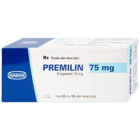 Thuốc Premilin 75mg Hasan điều trị bệnh động kinh (30 viên)
