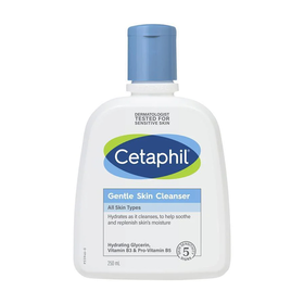 Sữa rửa mặt Cetaphil Gentle Skin Cleanser  dịu nhẹ không xà phòng chai 250ml