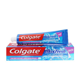 Kem đánh răng Colgate MaxFresh trà xanh giúp ngừa sâu răng, giúp hơi thở thơm mát (180g)