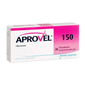Thuốc Aprovel 150mg Sanofi điều trị tăng huyết áp (2 vỉ x 14 viên)