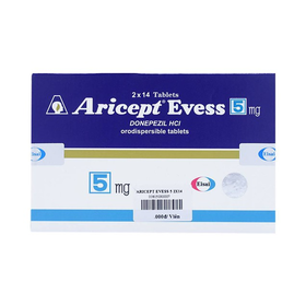 Thuốc Aricept Evess 5mg điều trị Alzheimer, sa sút trí tuệ (2 vỉ x 14 viên)