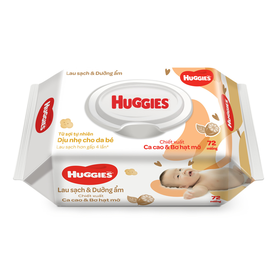 Khăn ướt Huggies Có Mùi 72 x12