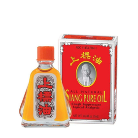 Dầu gió Thái Siang Pure Oil màu đỏ Bertram thông mũi, trị cảm cúm (Chai 7ml)